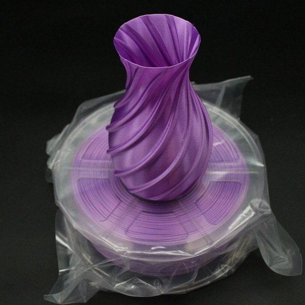 Silk PLA Filament Ø 1,75 mm - Lila - 1,00 kg