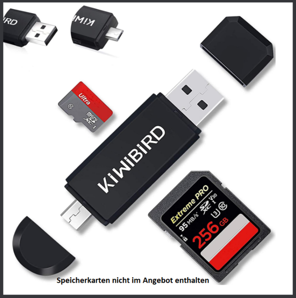 Usb2.0 - Adapter - Sd/MicroSd - Kartenleser -