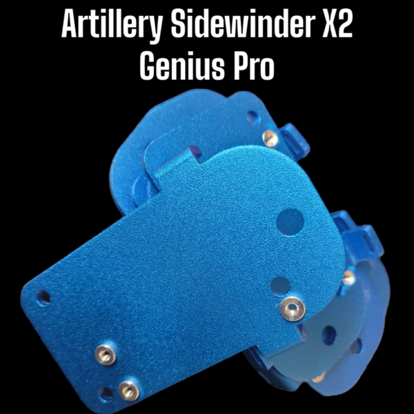 Sheet metal, X pulley mounting plate, SW-X1 Extruder für Sidewinder X2 / Genius Pro