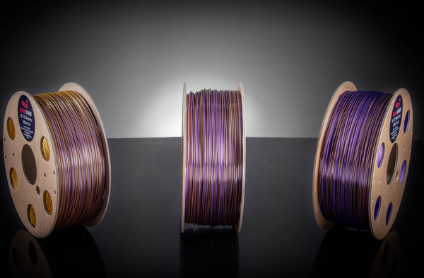PLA - Mystic Silky Filament Lila/Gold -  Ø 1,75 mm